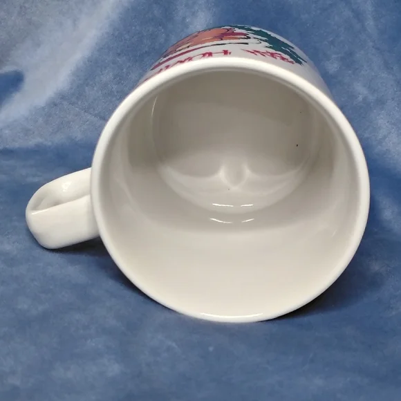 Vintage 1978 Enesco Garfield Bah Humbug Christmas 11oz White Ceramic Mug - Picture 7 of 8